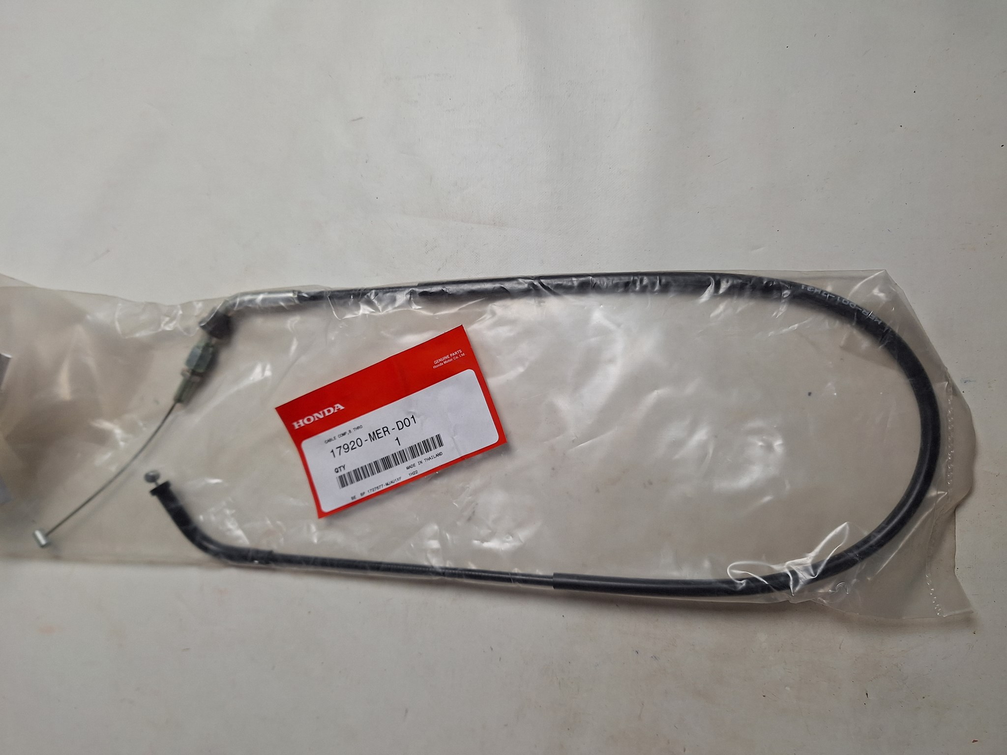 Picture of KABEL KOMPL. B, DROSSEL  17920-MER-D01  CBF600NA